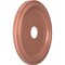 Ekena Millwork PVC Medallion (Canopies up to 11 1/2"), 19"OD x 3 1/2"ID x 1 1/2"P, Metallic Champagne Pink CMP19TRFCP - alternate 4